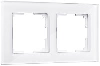 Рамка универсальная Werkel Favorit 2-м. стекло белый